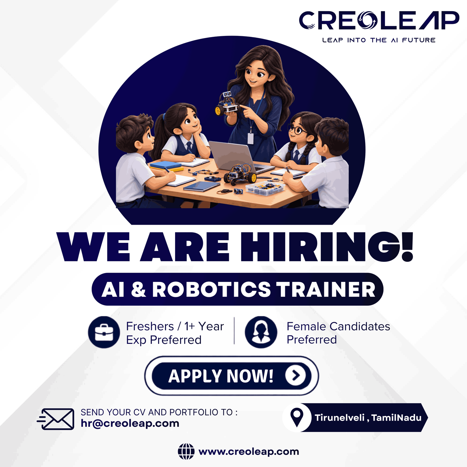 AI & Robotics Trainer poster